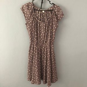 Purple and Pink Polkadot Dress - Lauren Conrad